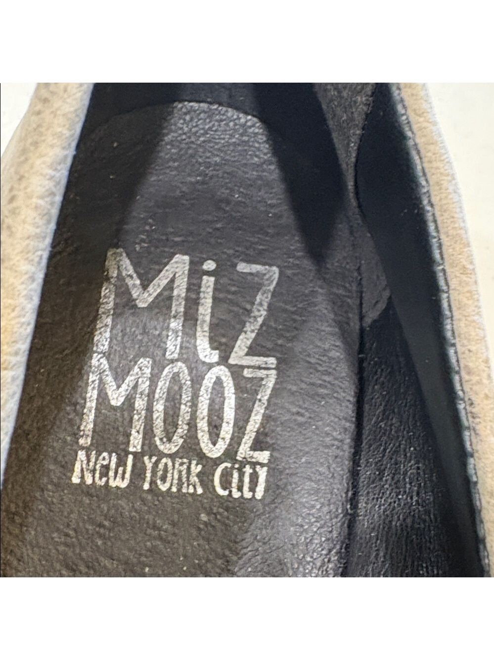 Miz Mooz Size EU 40 Daria taupe suede lug sole platform loafer. - Picture 5 of 10